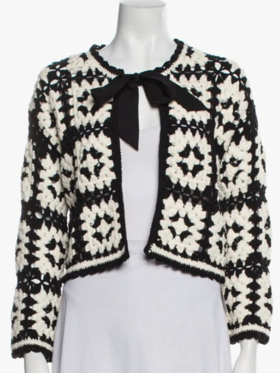 Alice + Olivia Tops - Alice + Olivia Crochet Bolero